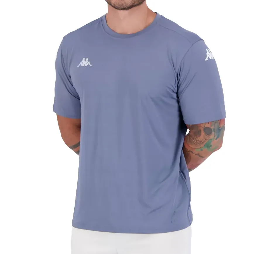 Kappa Camiseta EKP211922-044 M LAWSON Chumbo Poliester -3-